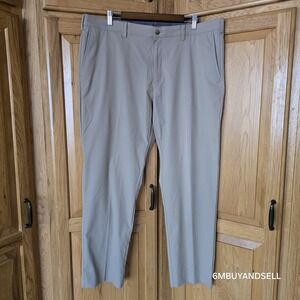 Ben Hogan Performance Chino Pants Mens 38x30 Khaki Golf Workwear